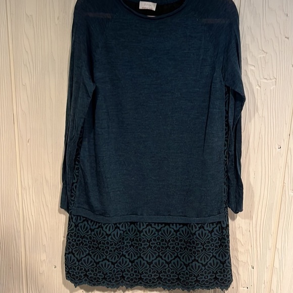 WRAP LONG SLEEVE TUNIC TOP - Picture 1 of 9